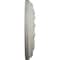 Ekena Millwork Olivia Ceiling Medallion (Fits Canopies up to 2 1/8"), 7 7/8"OD x 1 1/8"P, Pot of Cream Crackle CM07OLPCC - alternate 4